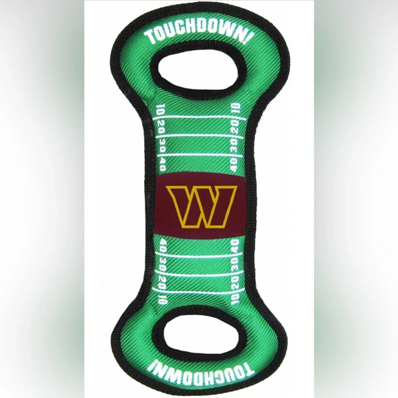 Pets First Other - Pets First NFL Washington Commanders Football Field Dog Toy. NWT